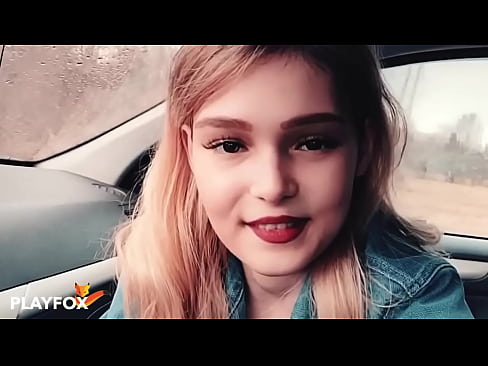 ❤️ Sexy babe cikin farin ciki yana tsotse katin rangwame ❤️ Ingantacciyar batsa ❌❤